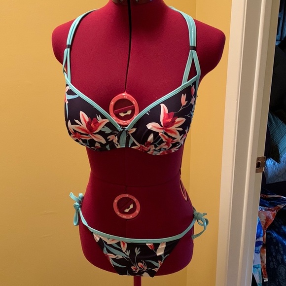 Aubade Tropical Print Bikini set - Picture 3 of 14